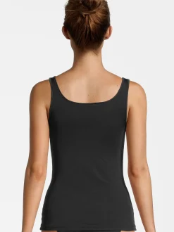 Nina von C. Damen Unterhemd - 3er Pack Pure in schwarz