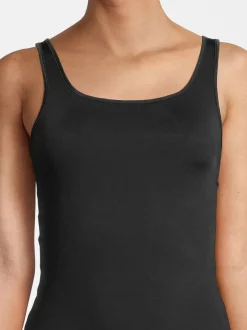Nina von C. Damen Unterhemd - 3er Pack Pure in schwarz