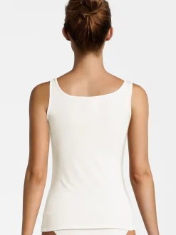 Nina von C. Damen Unterhemd - 3er Pack Pure in beige weiß