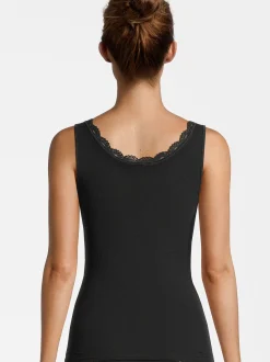 Nina von C. Damen Unterhemd - 3er Pack Body & Soul in schwarz