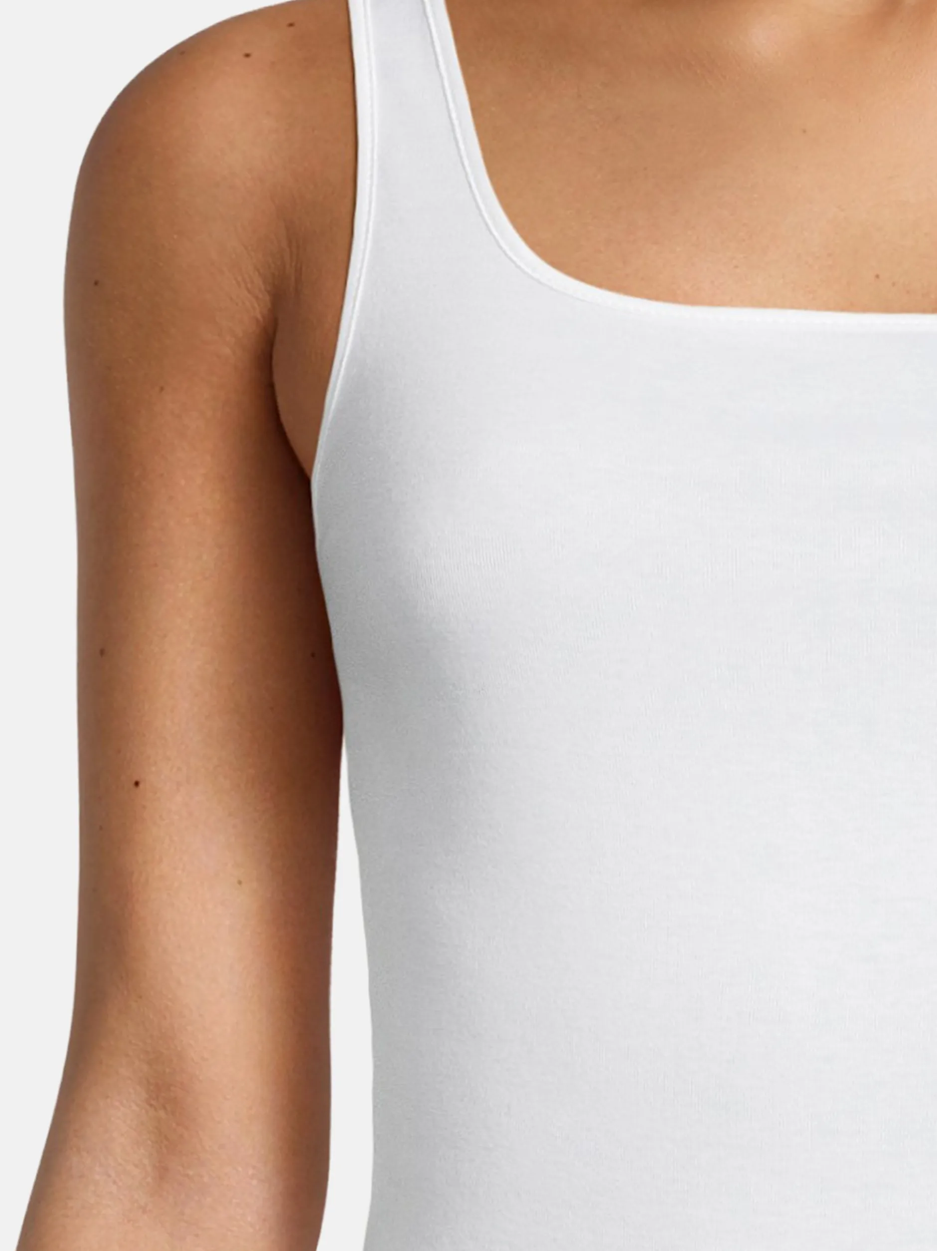 Nina von C. Damen Unterhemd - 6er Pack Fine Cotton in mehrfarbig