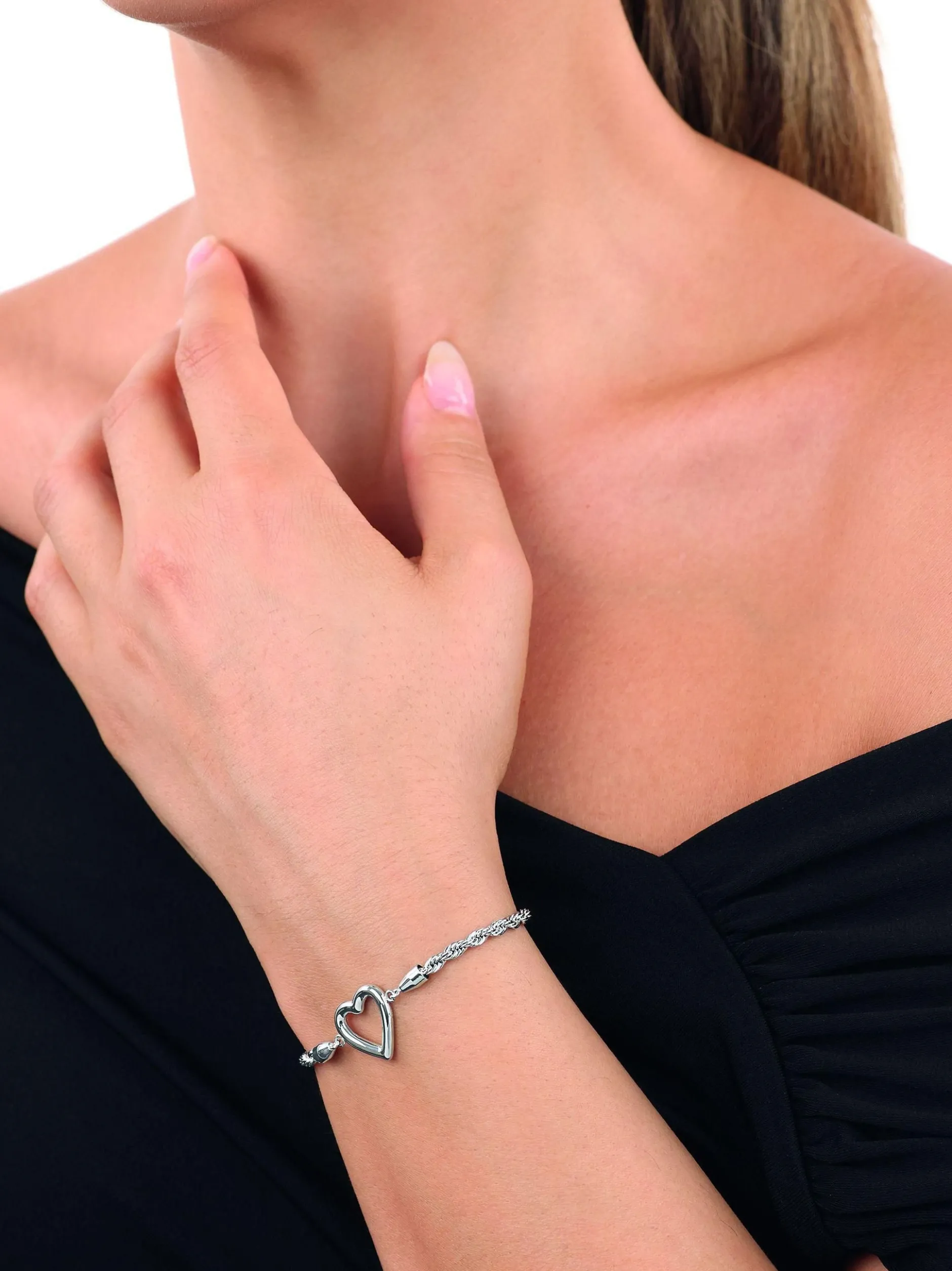 NOELANI Damen Armband in silber