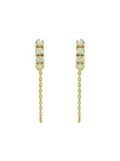 NOELANI Damen Charm Creole in gold