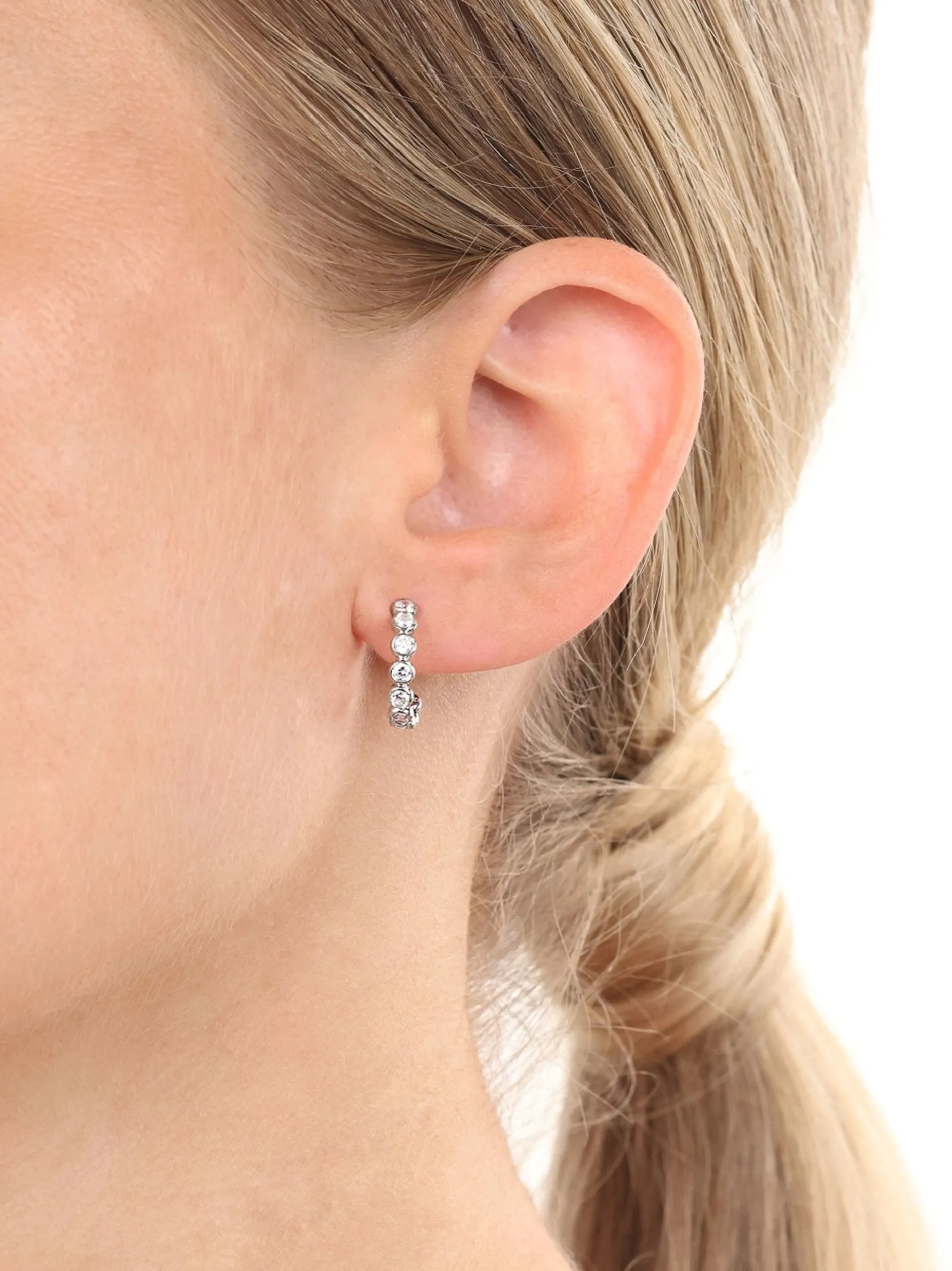 NOELANI Damen Creolen in silber