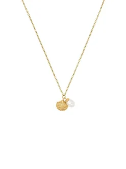 NOELANI Damen Kette mit Anhänger in gold