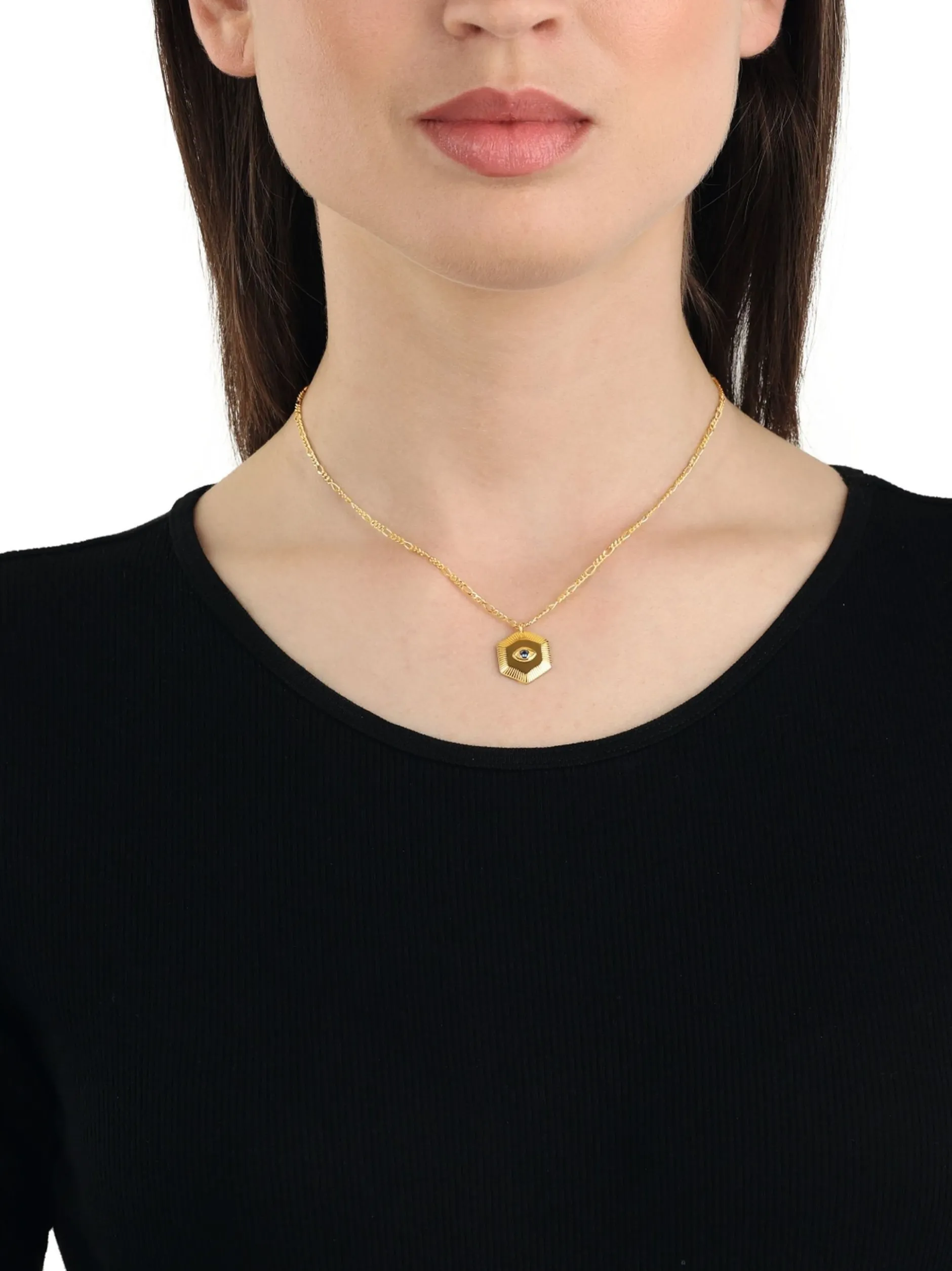 NOELANI Damen Kette mit Anhänger in silber