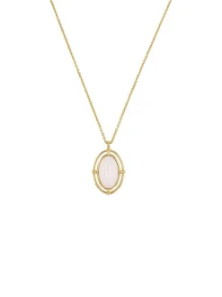 NOELANI Damen Kette mit Anhänger in gold