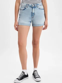 Noisy May Damen Jeansshorts - NMMoni in bleached
