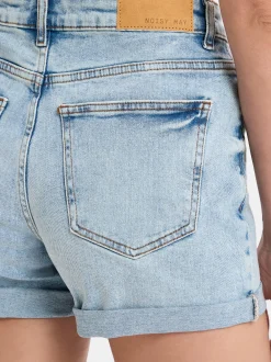 Noisy May Damen Jeansshorts - NMMoni in bleached