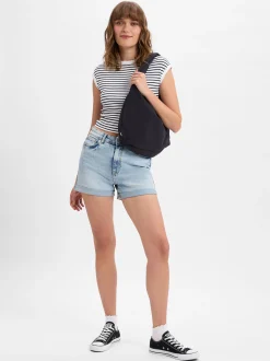 Noisy May Damen Jeansshorts - NMMoni in bleached