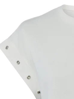 Noisy May Damen T-Shirt - NMEasy in ecru