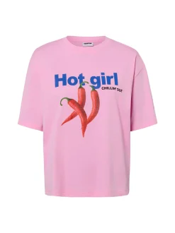Noisy May Damen T-Shirt - NMKarla in pink