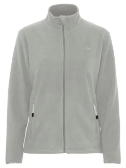 North Bend Damen Fleecejacke - NBConna in grau