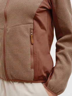 North Bend Damen Fleecejacke - NBHelga W in mocca