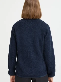 North Bend Damen Fleecejacke - NBStine in marine