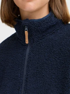 North Bend Damen Fleecejacke - NBStine in marine