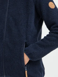 North Bend Damen Fleecejacke - NBStine in marine
