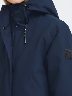 North Bend Damen Kurzmantel - NBMalis W Parka W-Pro 10000 in marine