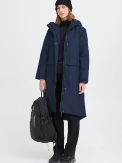 North Bend Damen Kurzmantel - NBMalis W Parka W-Pro 10000 in marine