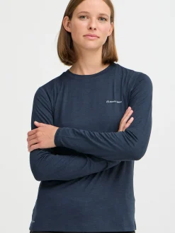North Bend Damen Langarmshirt - NBAdri in blau