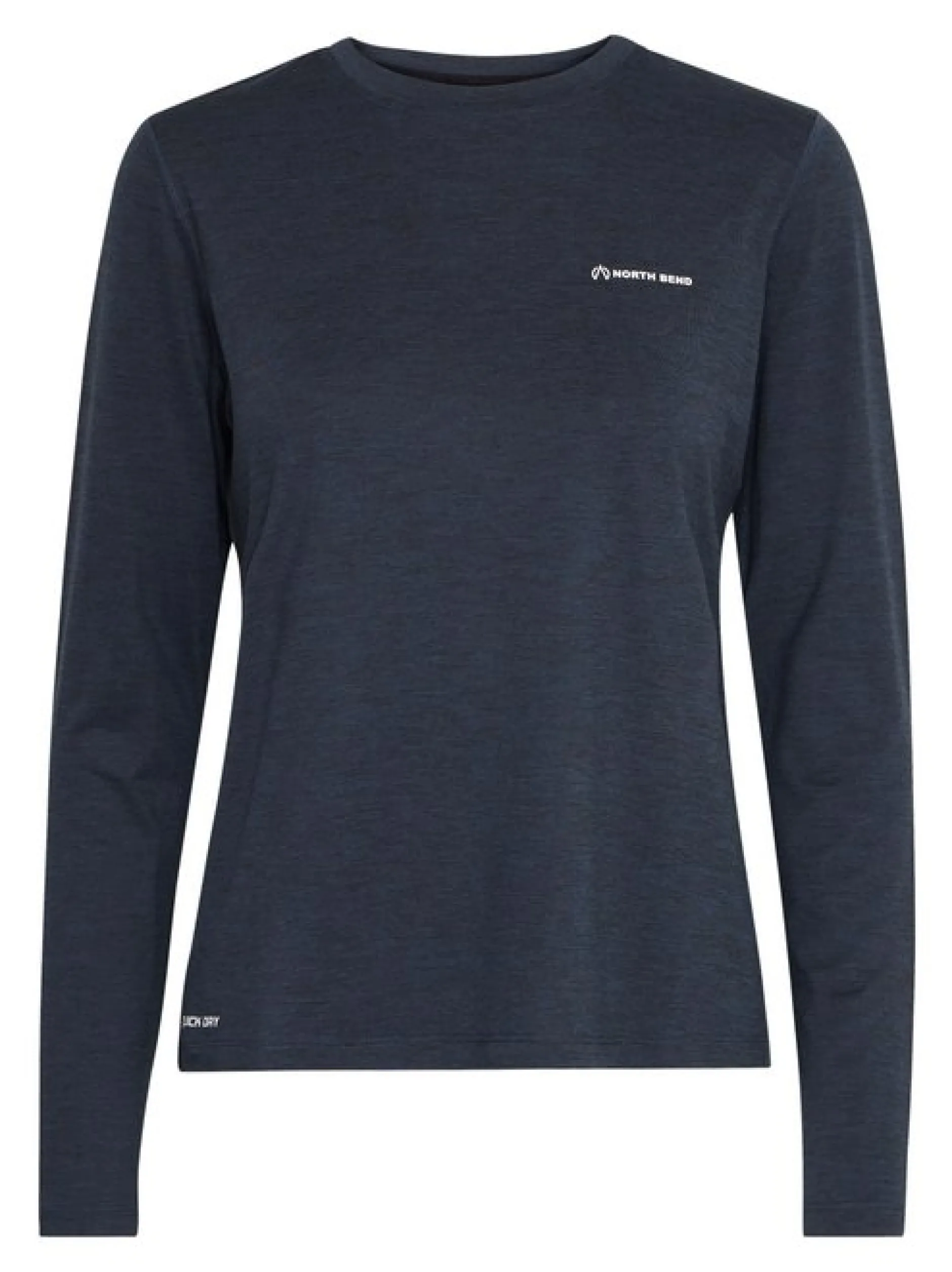 North Bend Damen Langarmshirt - NBAdri in blau