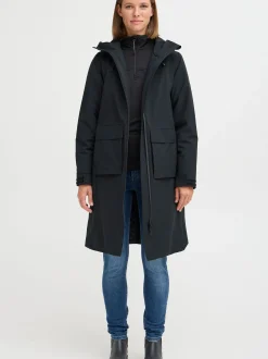 North Bend Damen Parka - NBKarina in schwarz