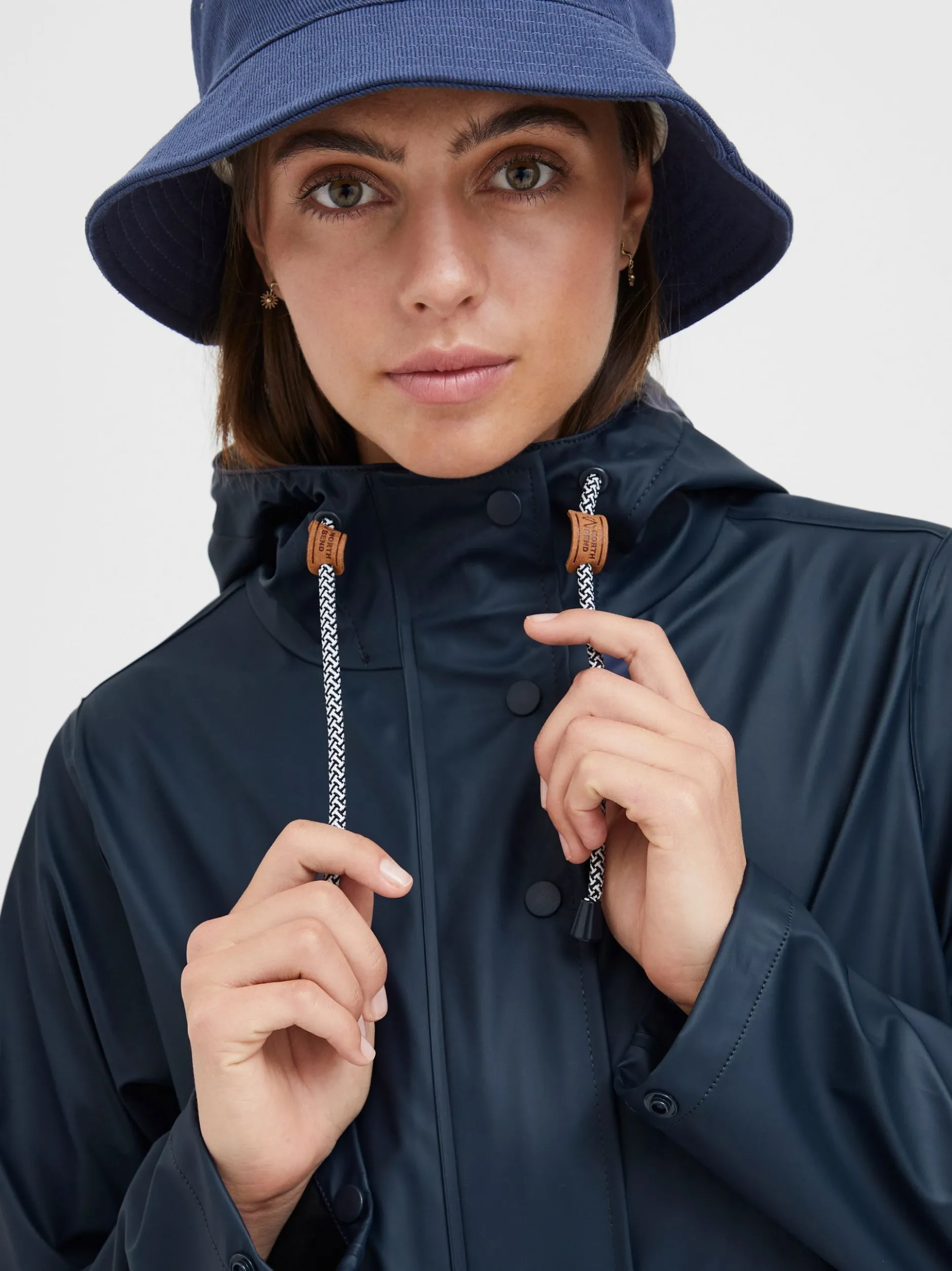 North Bend Damen Regenjacke - NBTora in marine