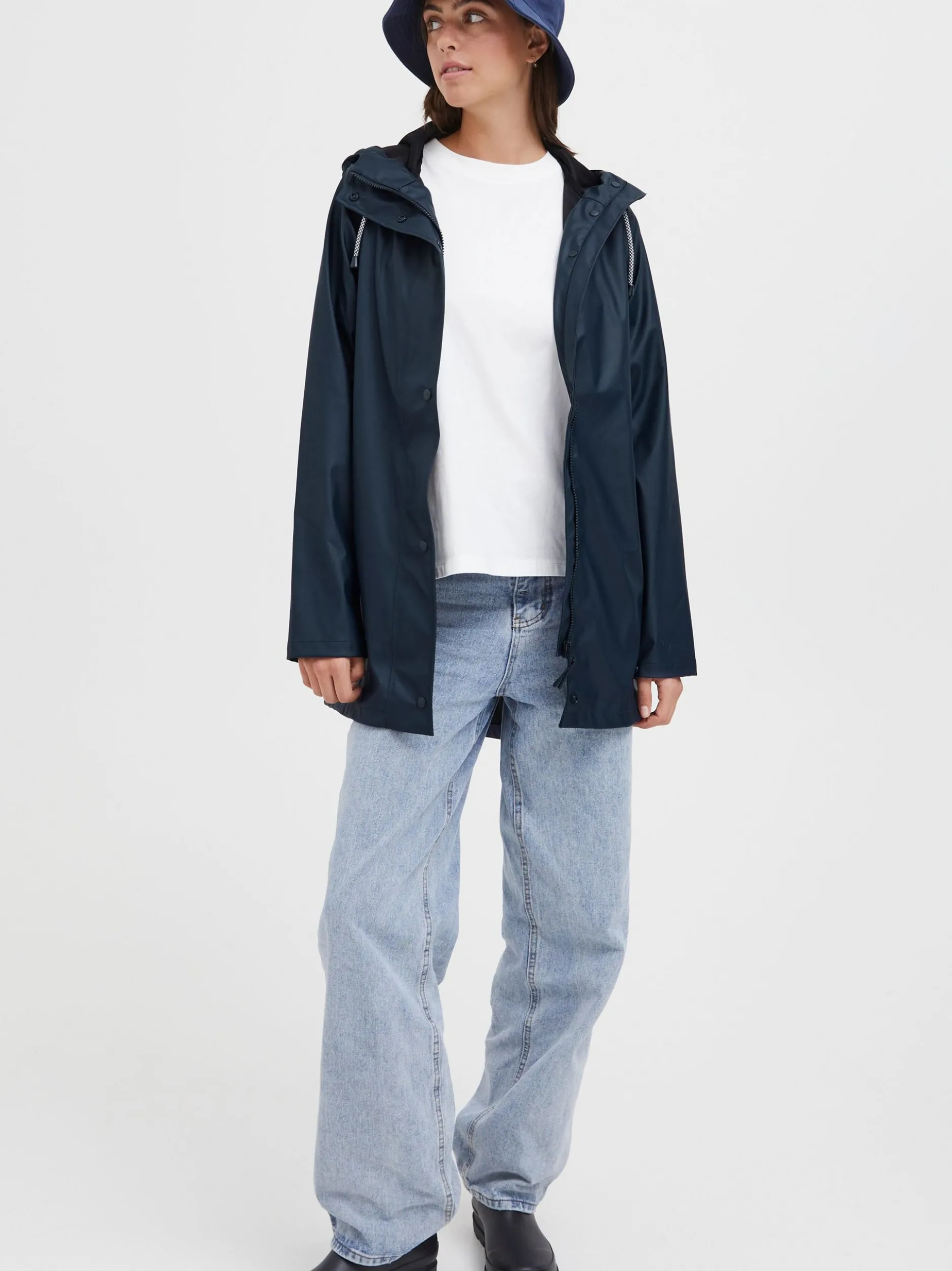 North Bend Damen Regenjacke - NBTora in marine