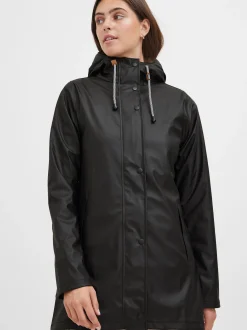North Bend Damen Regenjacke - NBTora in schwarz
