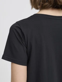 North Bend Damen Rundhalsshirt - NBGita in schwarz