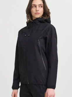 North Bend Damen Softshelljacke - NBRosslyn in schwarz