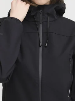 North Bend Damen Softshelljacke - NBRosslyn in schwarz