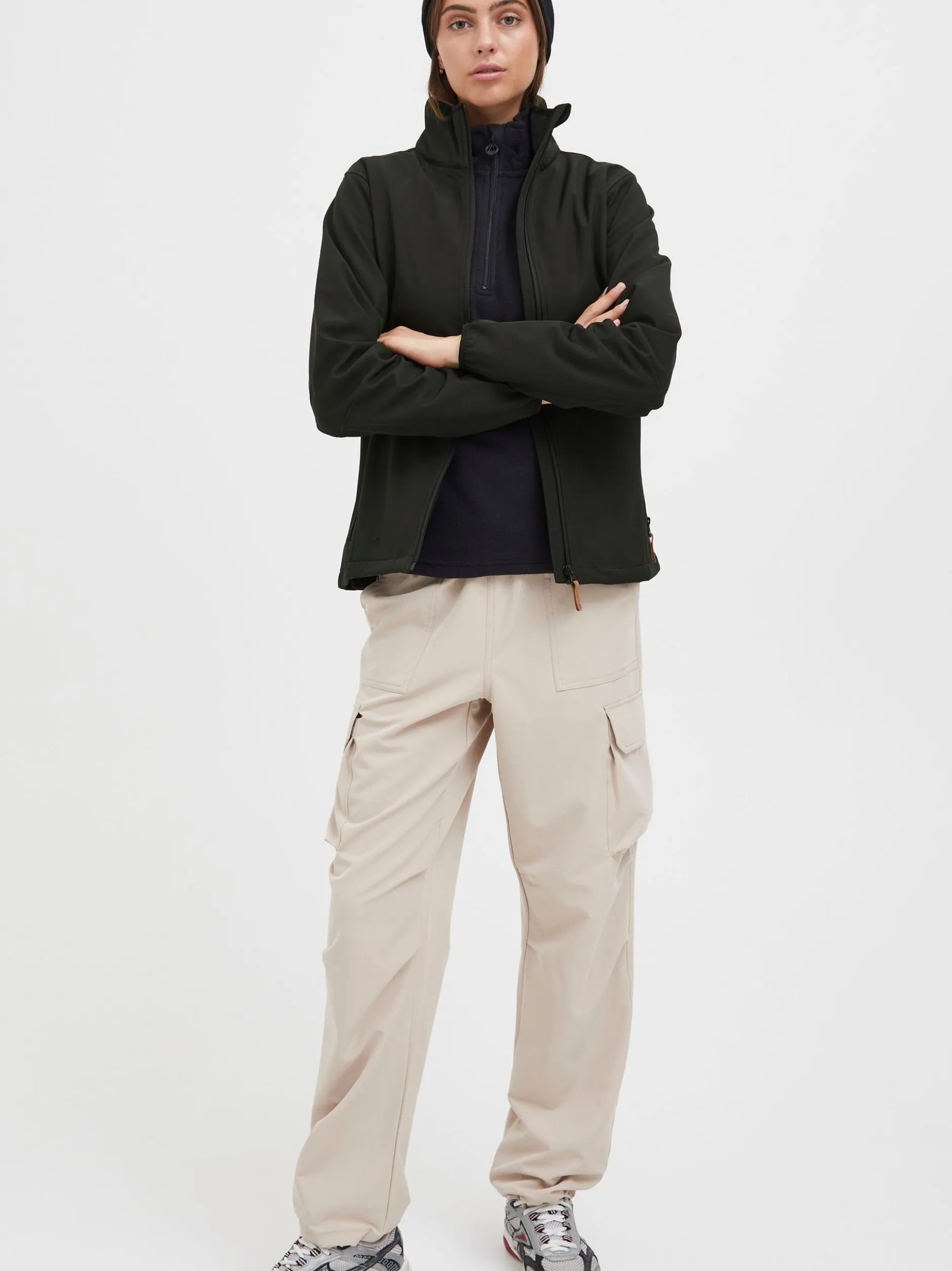 North Bend Damen Softshelljacke - NBCorrina W in schwarz