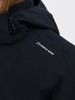 North Bend Damen Softshelljacke - NBBergwala W-PRO in schwarz