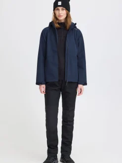 North Bend Damen Softshelljacke - NBBergwala W-PRO in marine