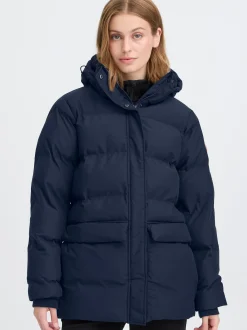 North Bend Damen Steppjacke - NBPaul W CFT+ Puffer Jacket in marine