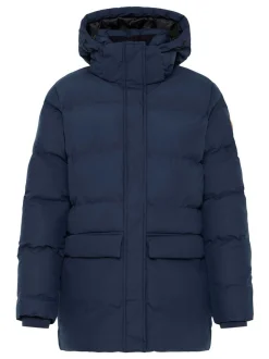 North Bend Damen Steppjacke - NBPaul W CFT+ Puffer Jacket in marine