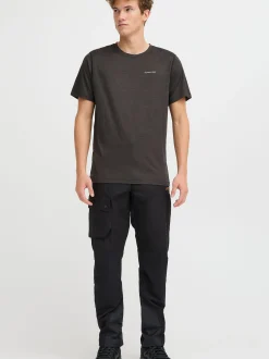 North Bend Herren Langarmshirt - NBAdrian in schwarz