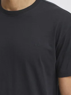 North Bend Herren Rundhalsshirt - NBGarfinkel in schwarz
