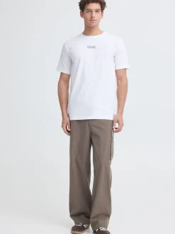 North Bend Herren Rundhalsshirt - NBKunt in weiß