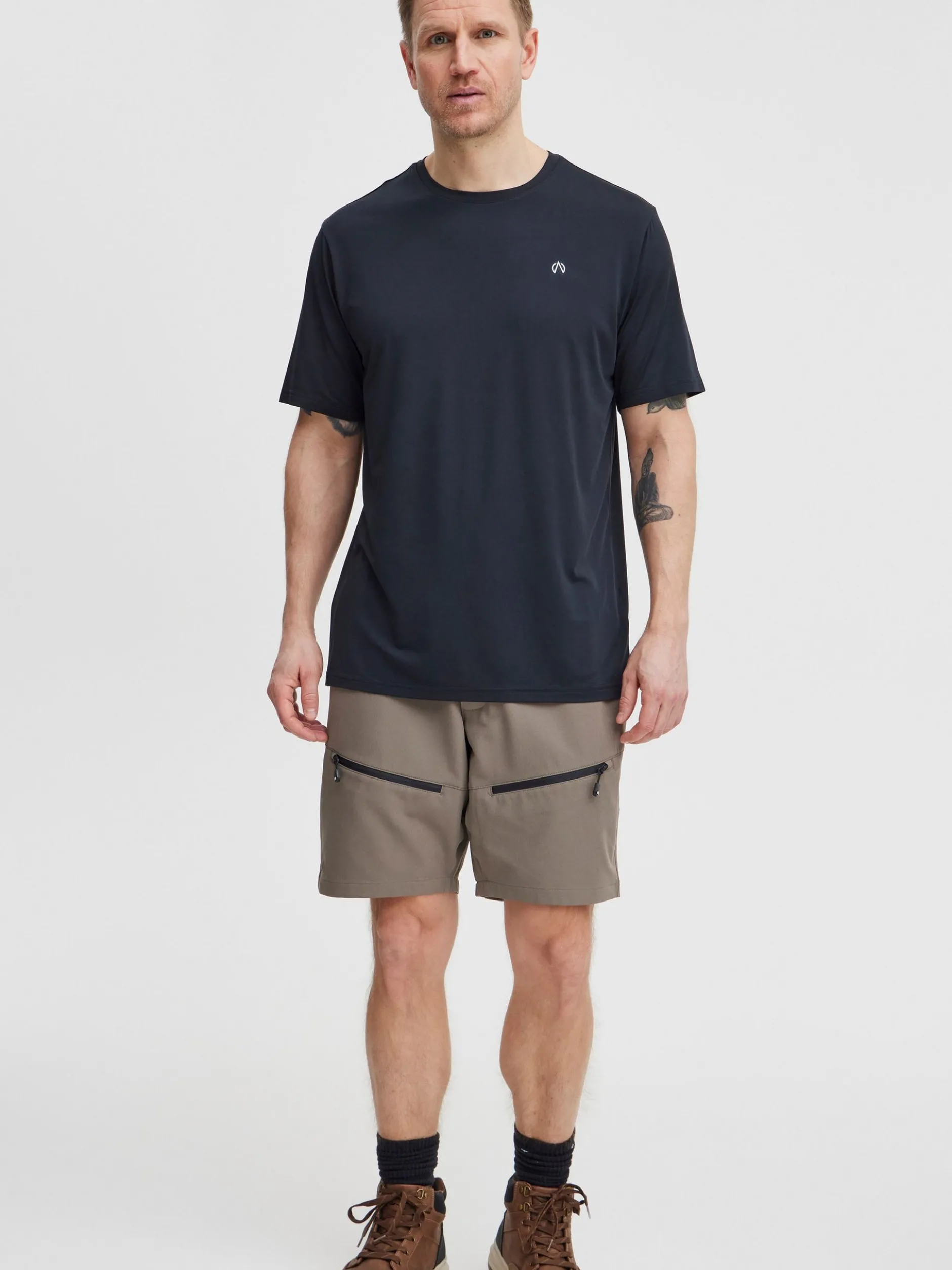 North Bend Herren T-Shirt - NBTergo in schwarz