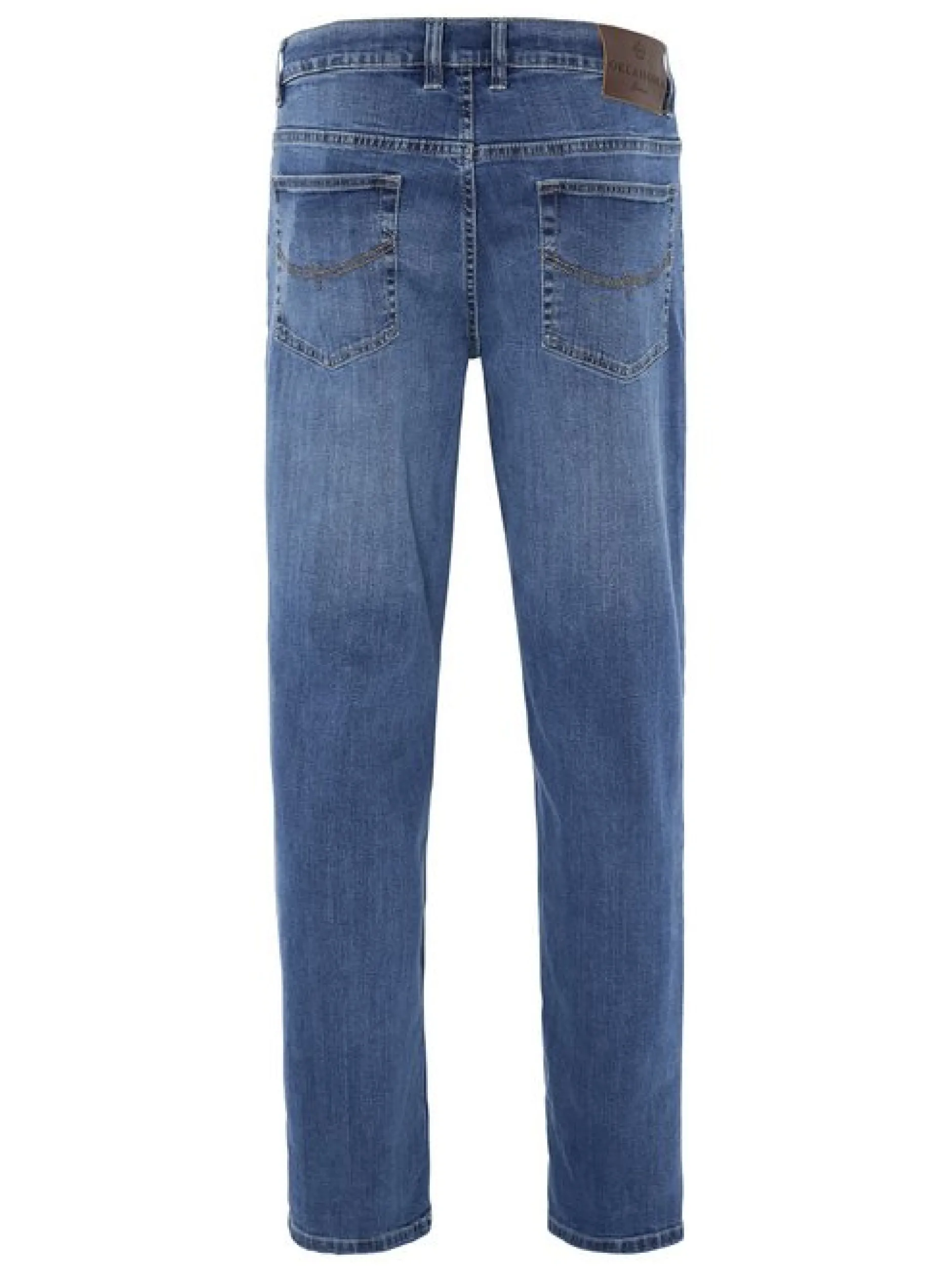 Oklahoma Jeans Herren Jeans in light stone - Länge: lang