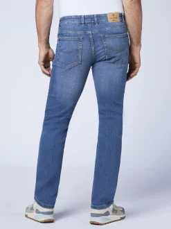 Oklahoma Jeans Herren Jeans in light stone - Länge: lang