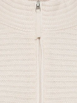 Olsen Damen Cardigan in beige - Ausschnitt: Rundhals