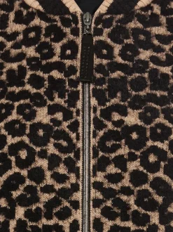 Olsen Damen Cardigan in schwarz beige - Ärmel: langarm