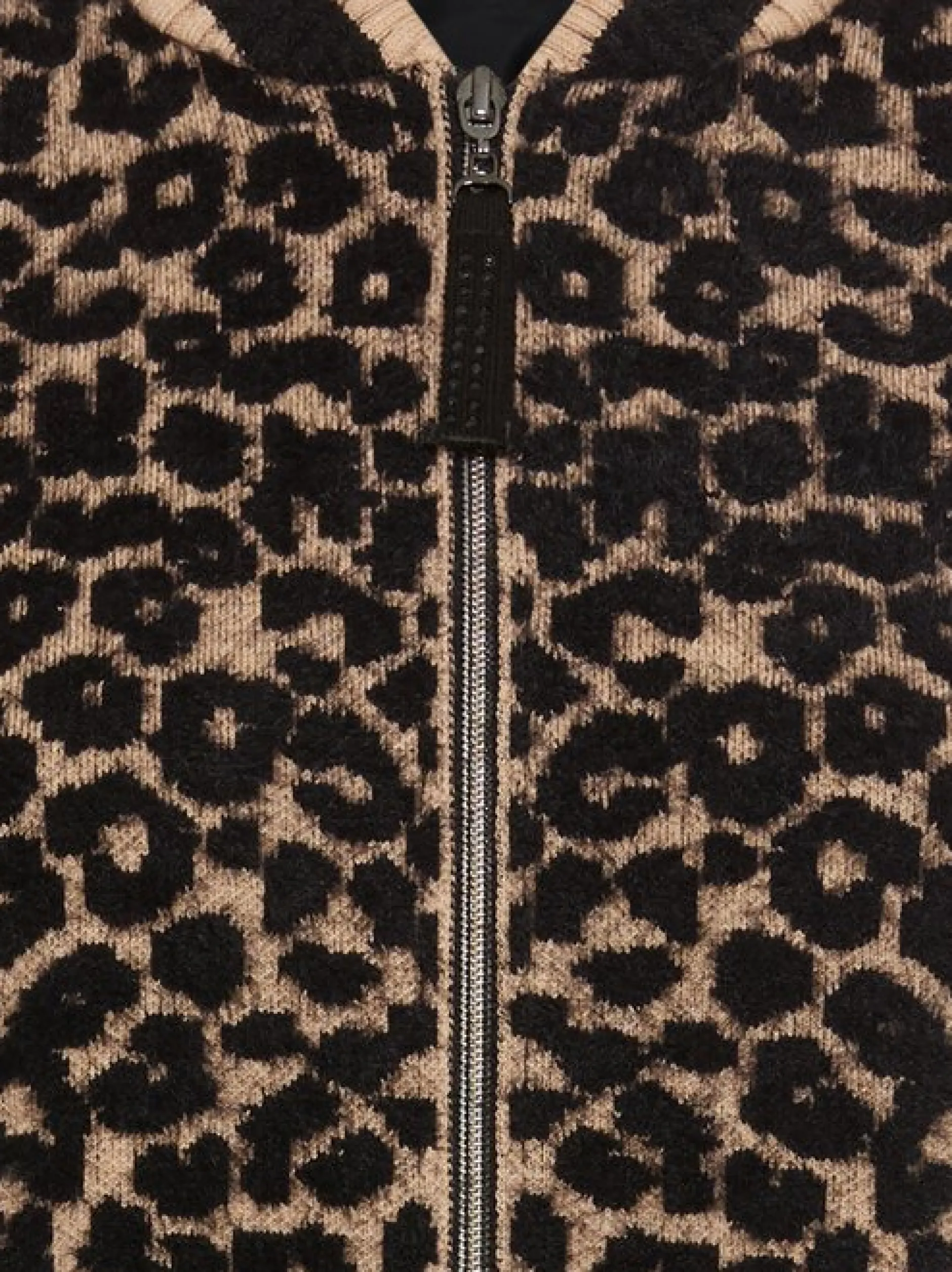 Olsen Damen Cardigan in schwarz beige - Ärmel: langarm