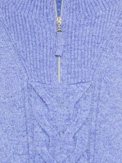 Olsen Damen Pullover - Henny in blau - Ärmel: langarm