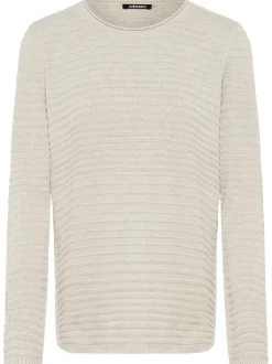 Olsen Damen Pullover in beige - Ausschnitt: Rundhals