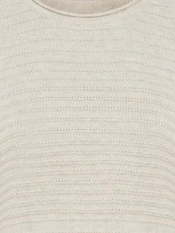 Olsen Damen Pullover in beige - Ausschnitt: Rundhals