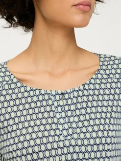 Olsen Damen Shirt - Clara in mint marine
